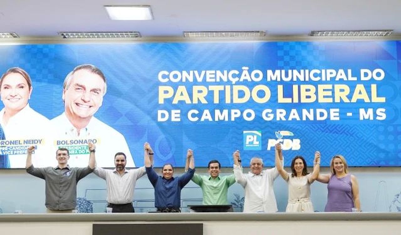 Fechados com Bolsonaro: Convenção do PL em Campo Grande fortalece aliança e apoio a pré-candidatura de Beto Pereira à prefeitura