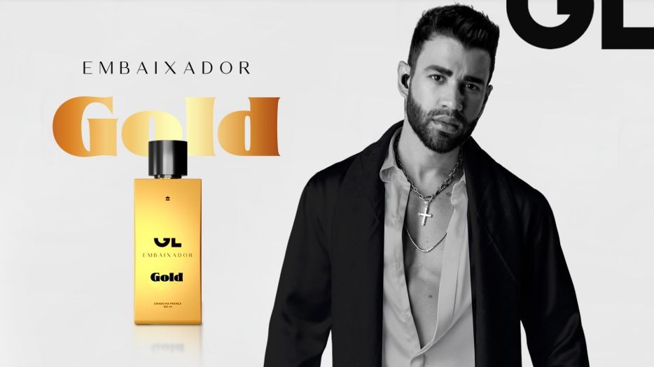 Gusttavo Lima aposta no alto padrão com novo perfume “GL Embaixador Gold”